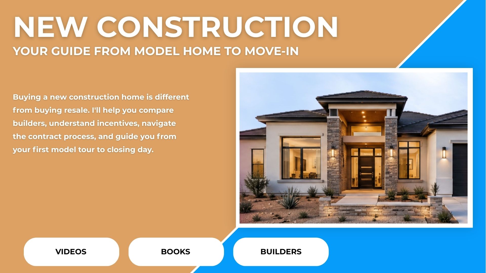 New construction guide from model home to move-in